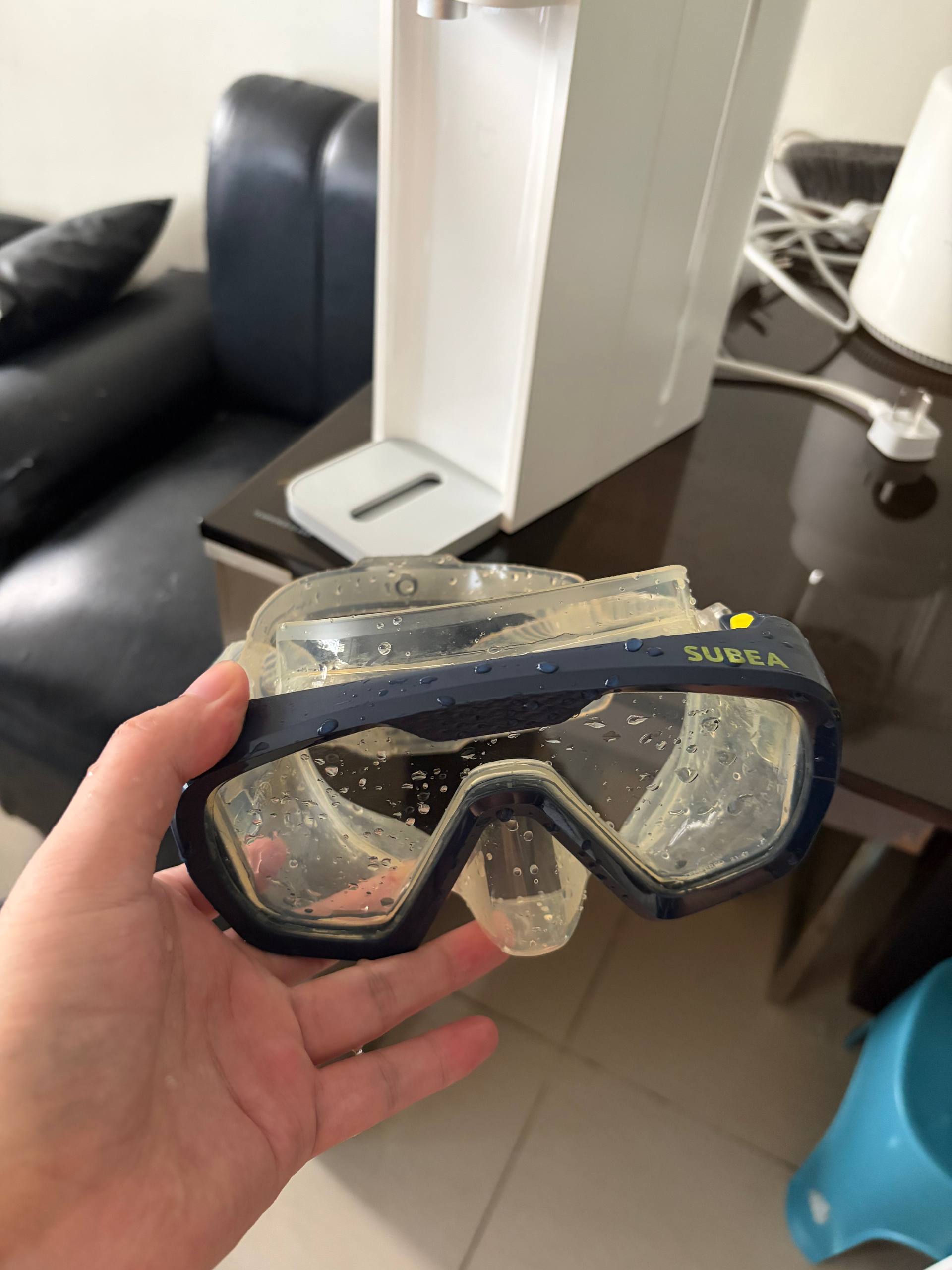 迪卡侬潜水镜 L码 钢化玻璃镜片 300p …-manila58.com