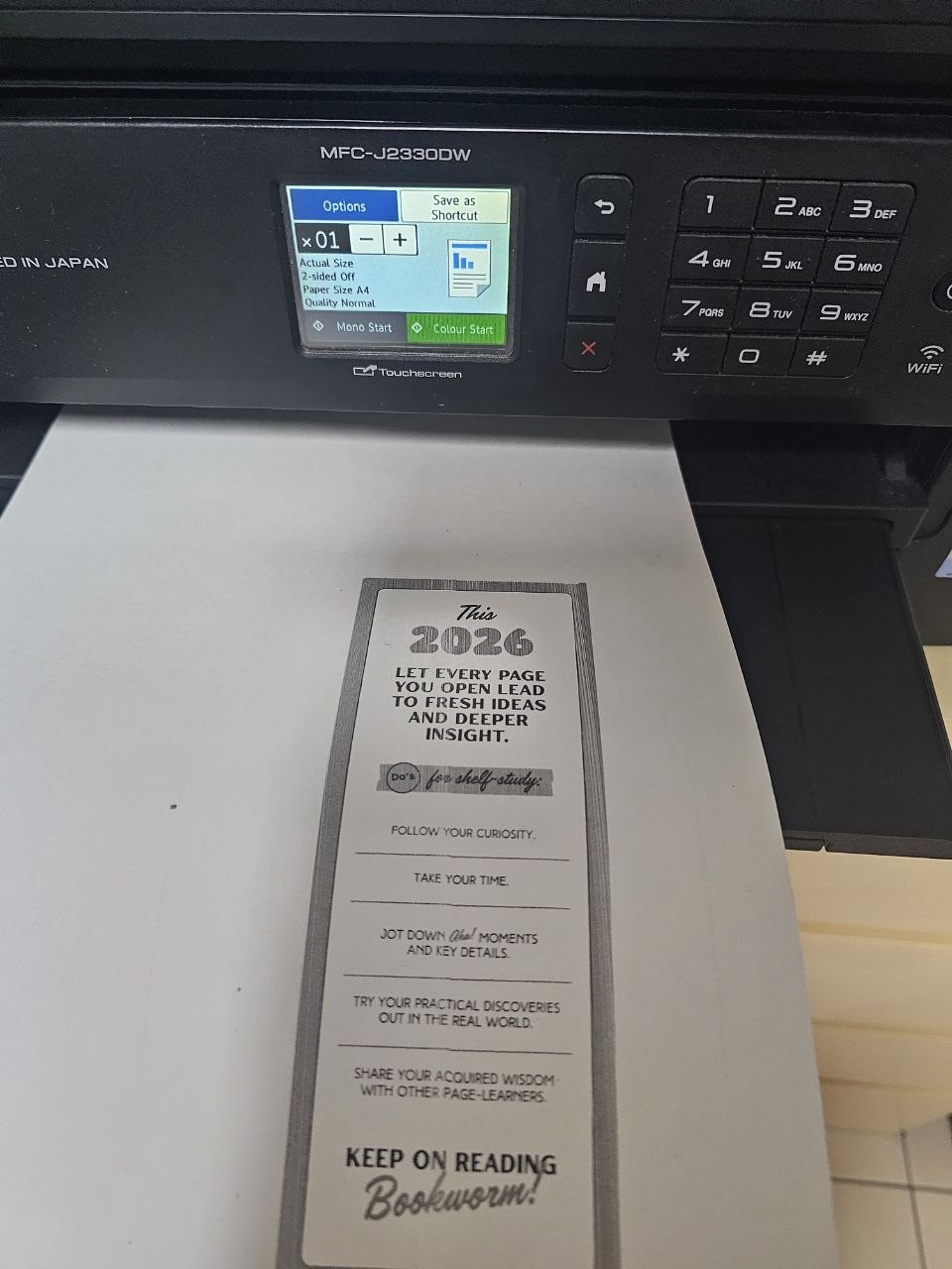 图片[1]-出个brother j2330dw打印机 带…-闲置二手物品信息发布-manila58.com