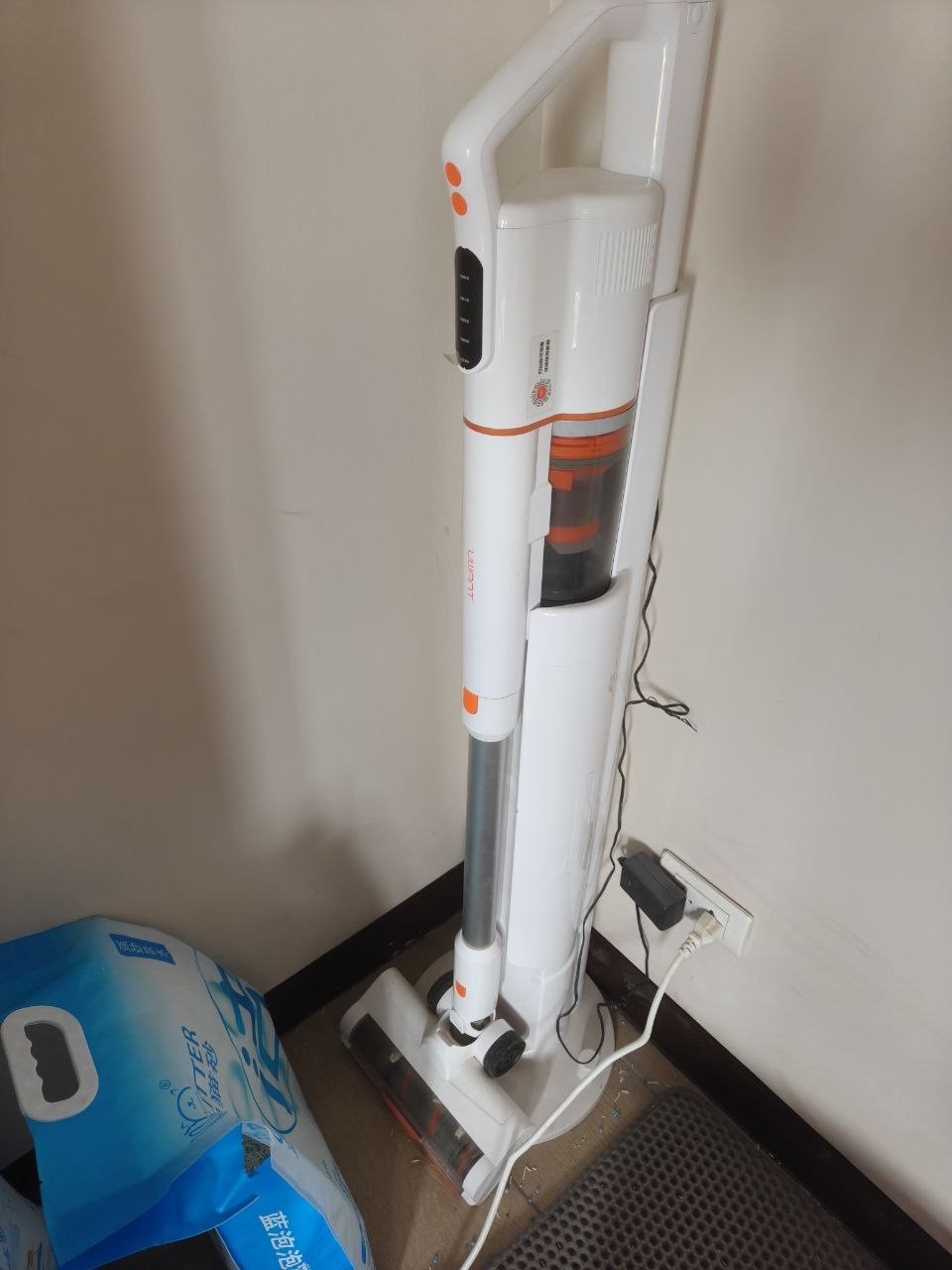 UWANT V500 大橘自动集尘无线吸尘器…-manila58.com