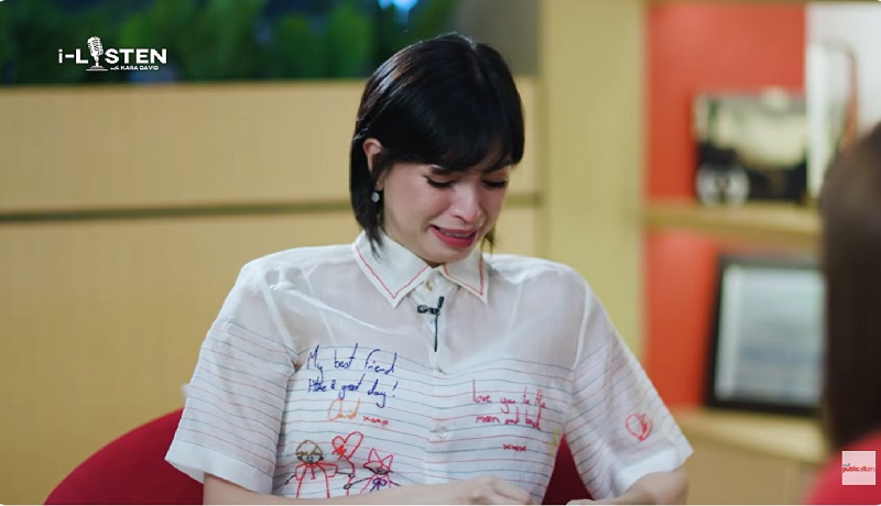 Glaiza De Castro回忆父亲癌症离世情绪激动-manila58.com