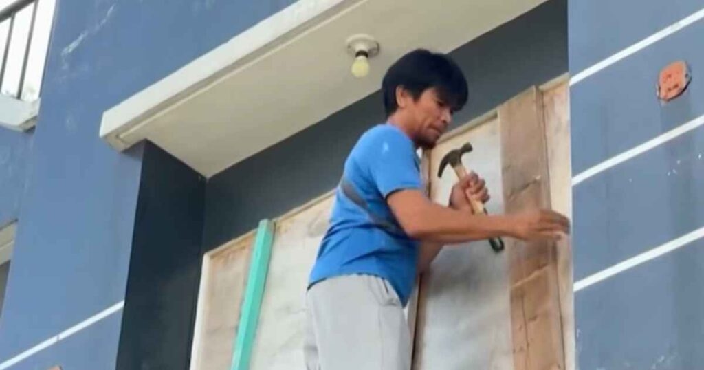 超强台风罗莎尔逼近北吕宋 居民加紧防范-manila58.com
