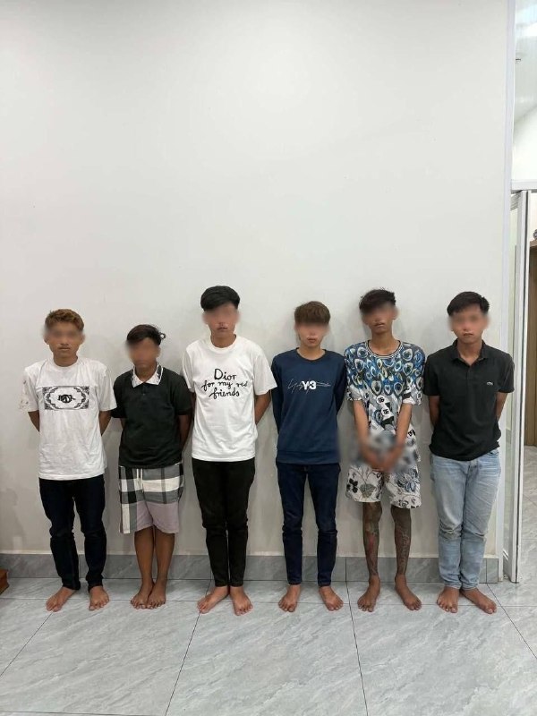金边抓获抢劫摩托团伙 6 人，持械行…-manila58.com