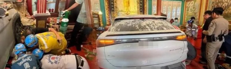 #泰国新闻曼谷耀华力路电动汽车失控冲…-manila58.com