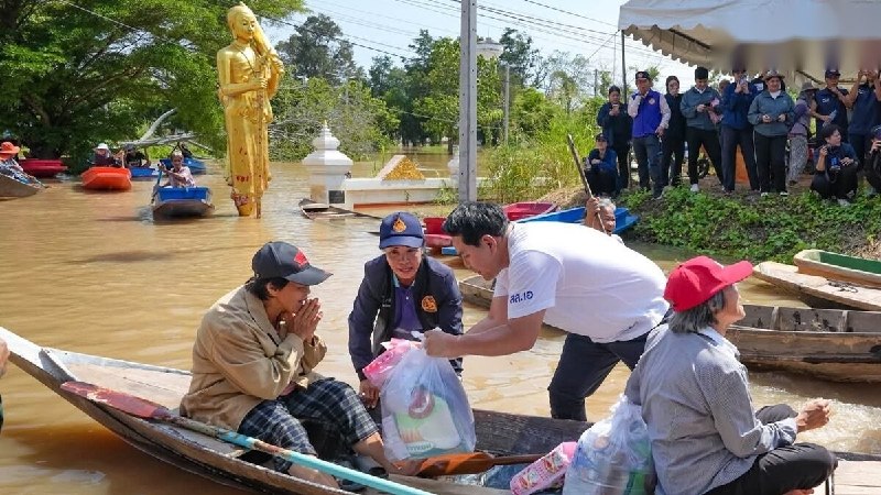 #泰国新闻 泰部长视察大城府水患 承…-manila58.com