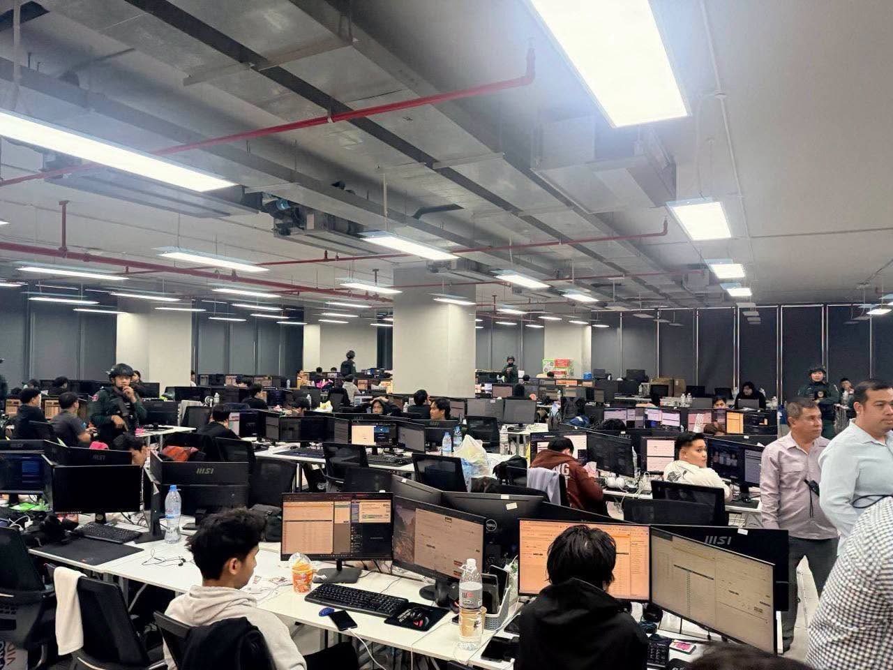 #柬埔寨新闻 波贝突袭30层诈骗大楼：587人被捕，印尼籍占-manila58.com