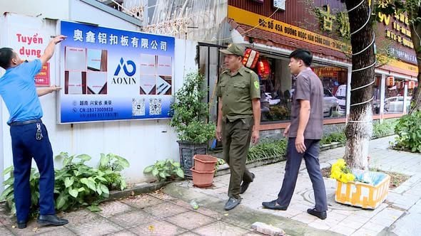 #越南新闻 金北坊开展整治行动，规范外文招牌、横幅设置-manila58.com