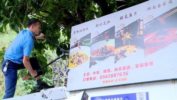 #越南新闻 金北坊开展整治行动，规范外文招牌、横幅设置-manila58.com