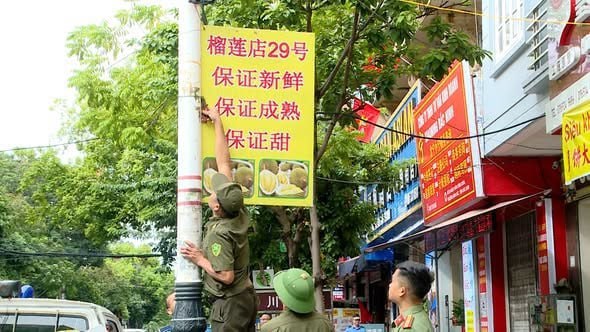 #越南新闻 金北坊开展整治行动，规范外文招牌、横幅设置-manila58.com