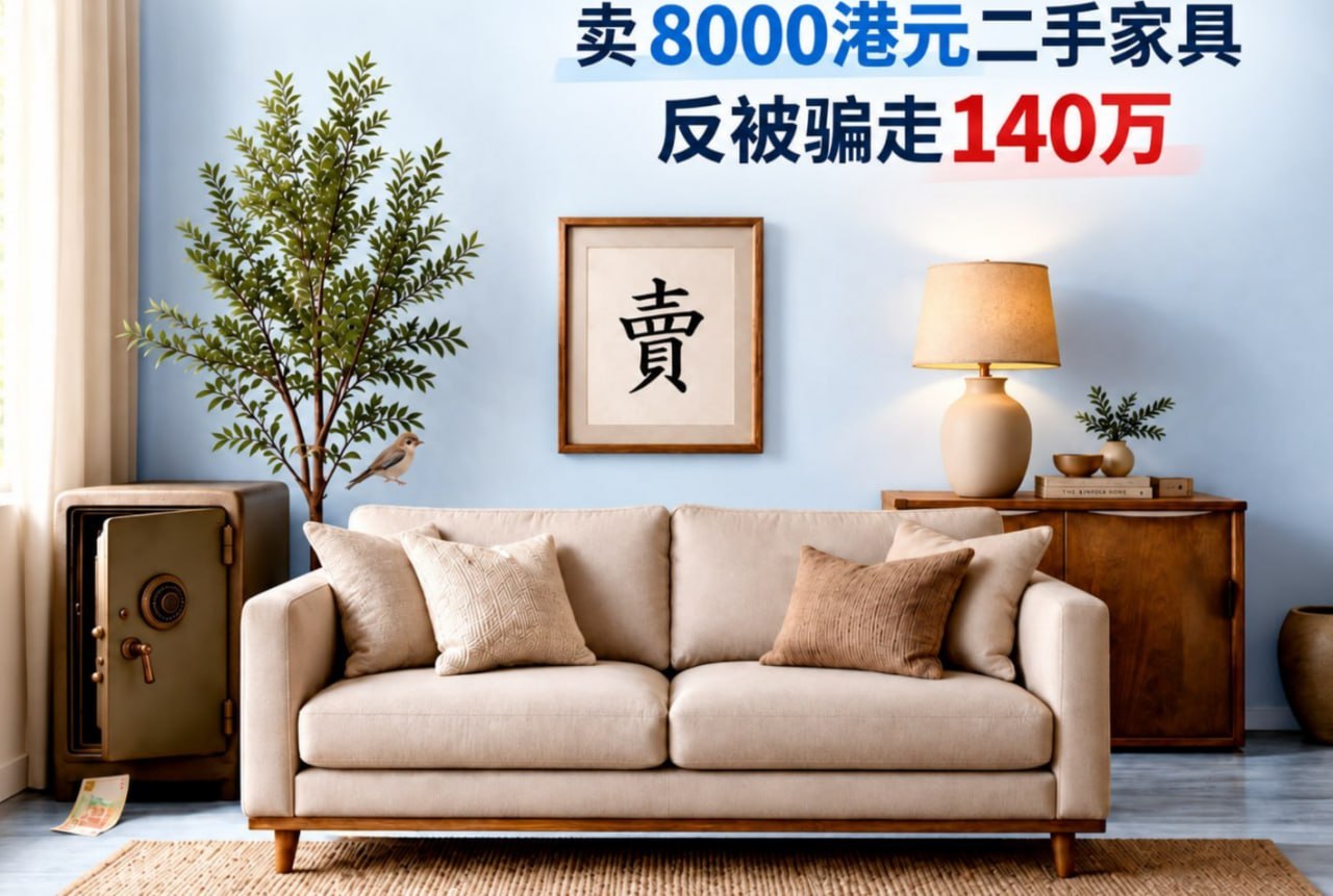 #香港新闻 卖8000港元二手家具没收到钱，七旬退休妇反被骗-manila58.com