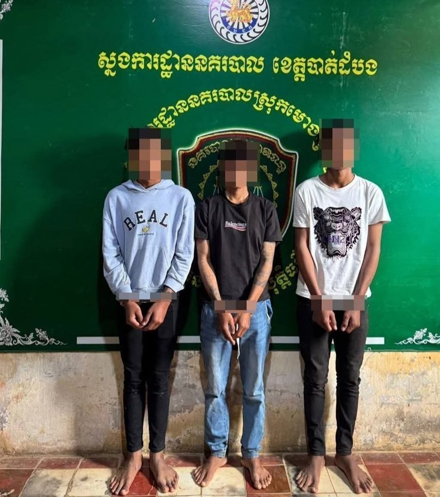马德望14岁女童遭轮奸 3名未成年嫌犯被捕认罪-manila58.com