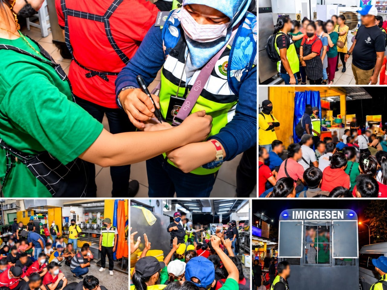 #马来西亚新闻 雪兰莪突查9处场所扣留180人 7名中国人也-manila58.com