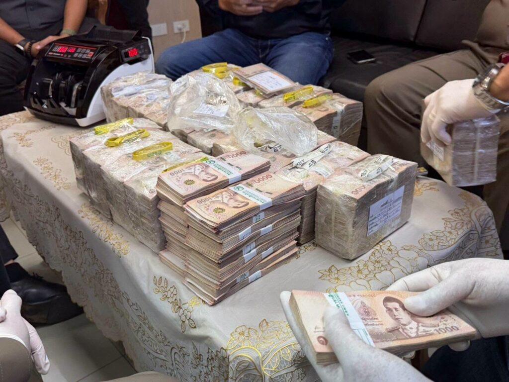 🇹🇭 泰国清莱车藏2300万泰铢 警方顺藤摸瓜彻查跨国犯-manila58.com