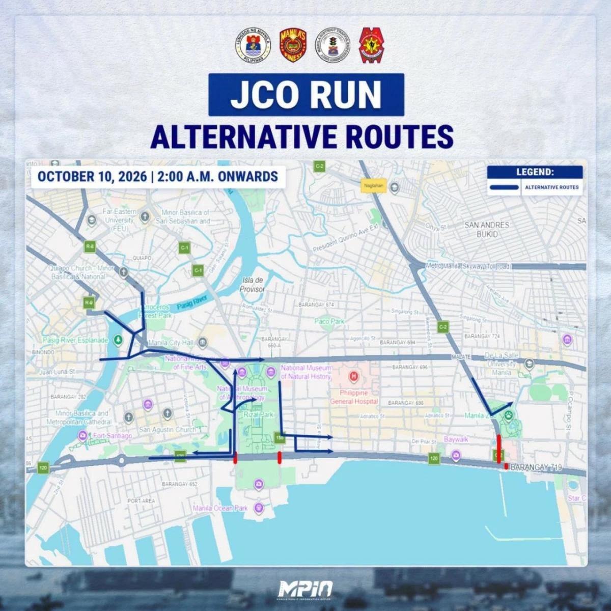 #菲律宾 马尼拉多路段封闭！-manila58.com