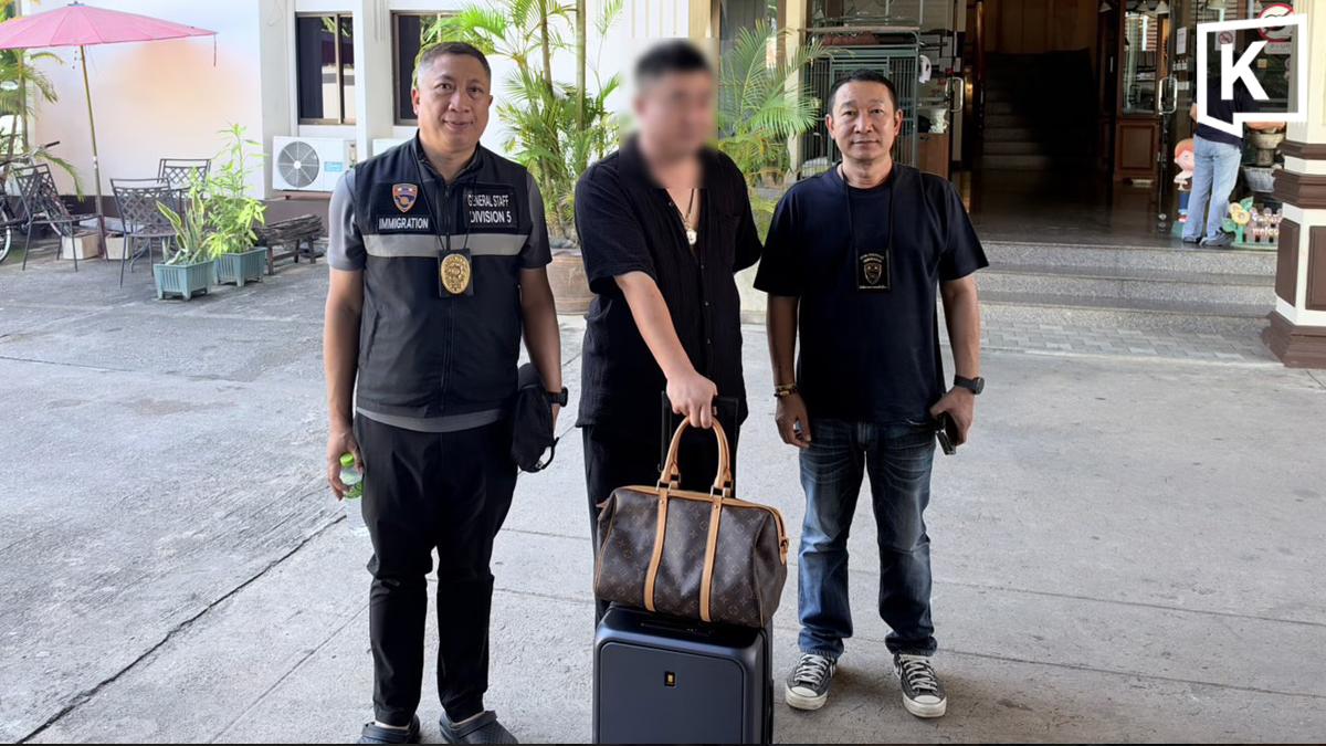 🇹🇭 一名中国通缉犯在泰国清迈被捕-manila58.com