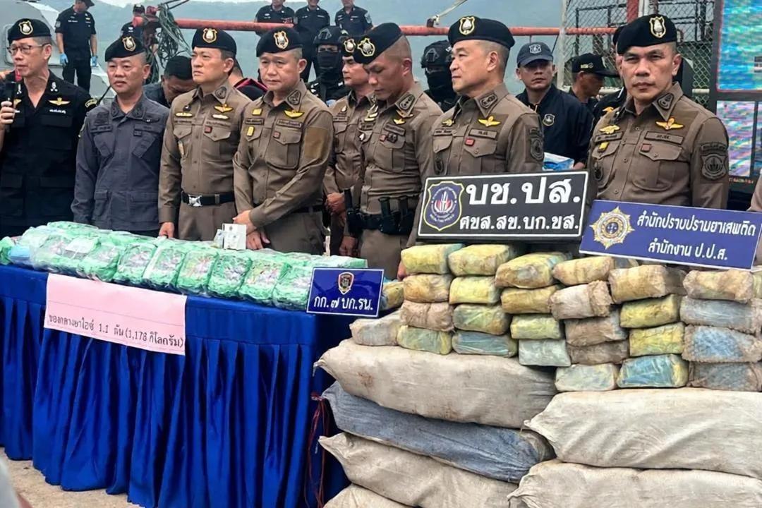 #泰国新闻 疑似运往菲律宾！泰国湾查获1.1吨冰毒，6名船员-manila58.com