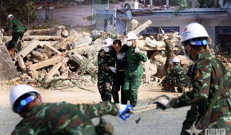 柬老越三国举行联合救灾演习-manila58.com