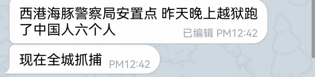 #可靠消息：昨晚西港海豚警察局 越狱跑了中国人六个人-manila58.com