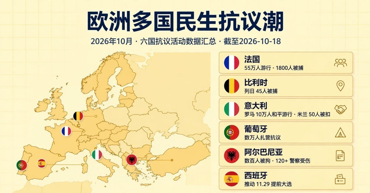 #欧洲彻底爆了 从住房到物价，6国民众同时怒了-manila58.com