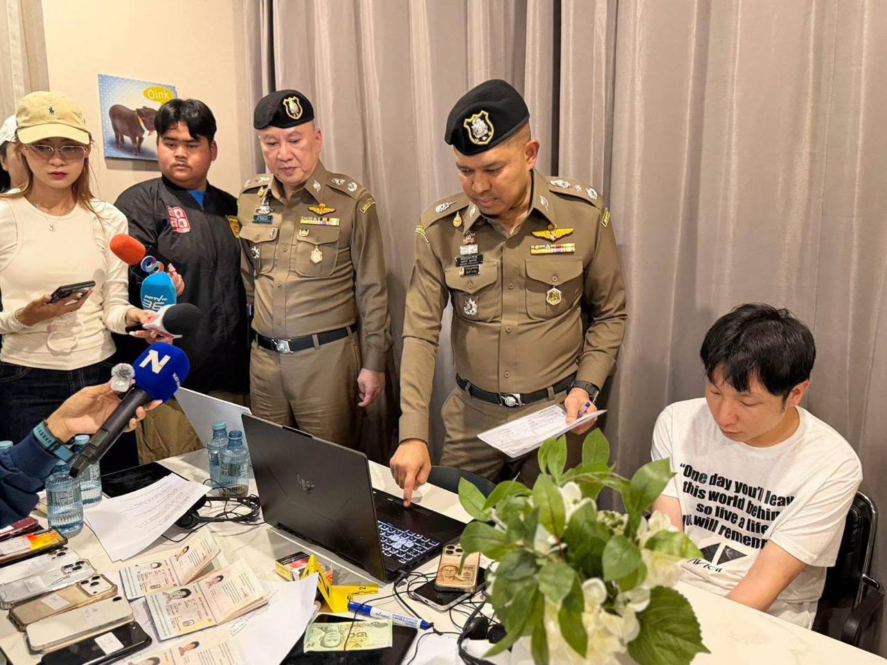 泰国和韩国联合执法，在曼谷捣毁一电诈窝点-manila58.com