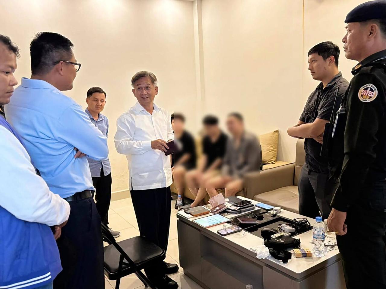 金边3名中国人涉电诈及洗钱案被查-manila58.com