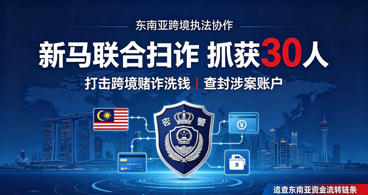 #马来资讯 马来西亚警方联合新加坡商业犯罪调查部门，同步发起-manila58.com