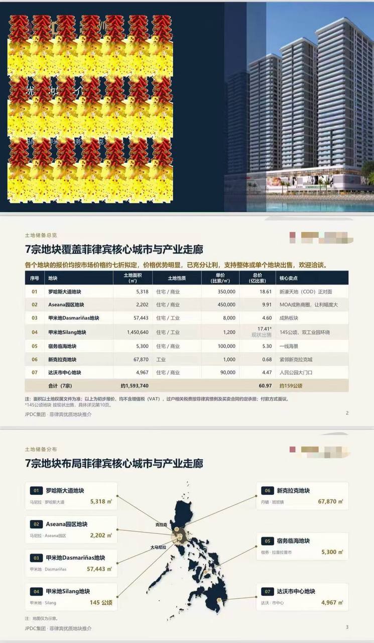 菲律宾多块极具商业价值优质土地出售 诚邀实力开发商投资人考察-manila58.com