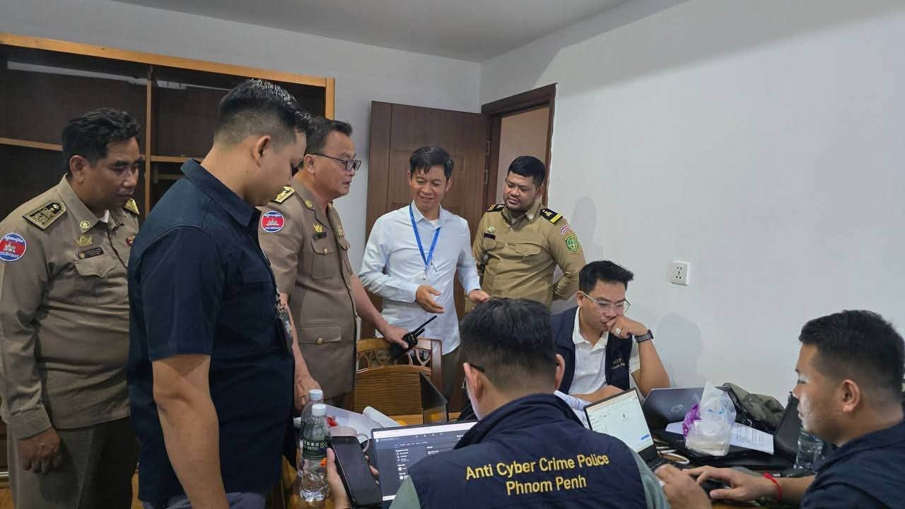 #柬埔寨新闻 柬埔寨金边市隆边区突查 BALI 2 大楼涉嫌-manila58.com