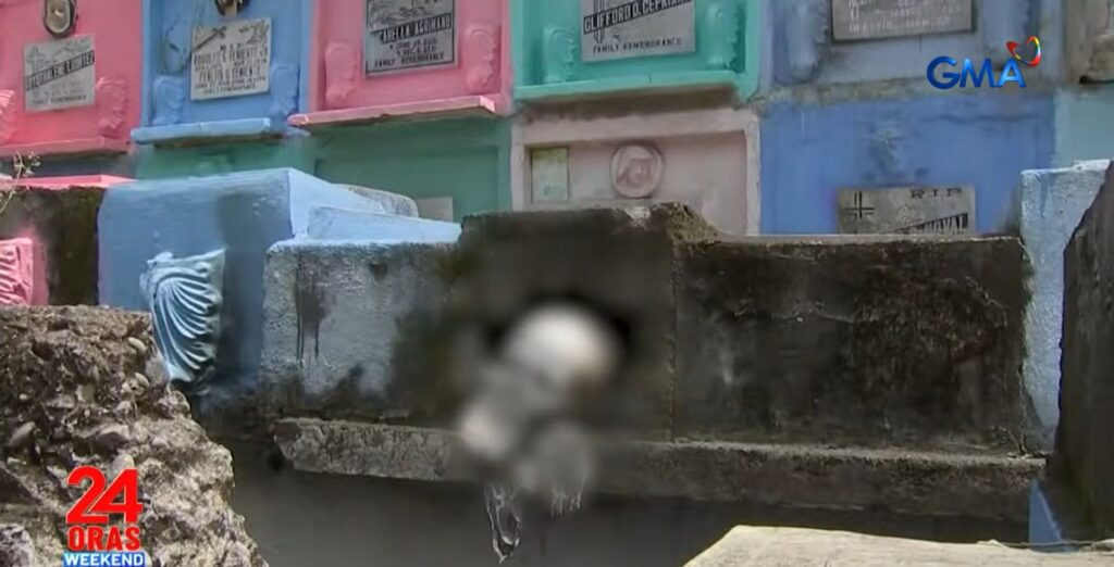 马尼拉北公墓发现裸露人骨引发调查-manila58.com